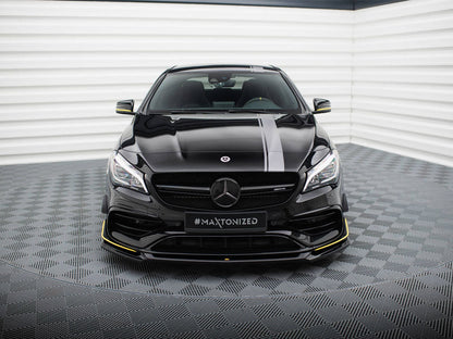 Maxton Design - FRONT SPLITTER V.4 MERCEDES-AMG CLA 45 AERO C117 FACELIFT
