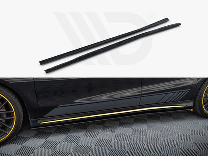 Maxton Design - SIDE SKIRTS DIFFUSERS MERCEDES-AMG CLA 45 C117 FACELIFT