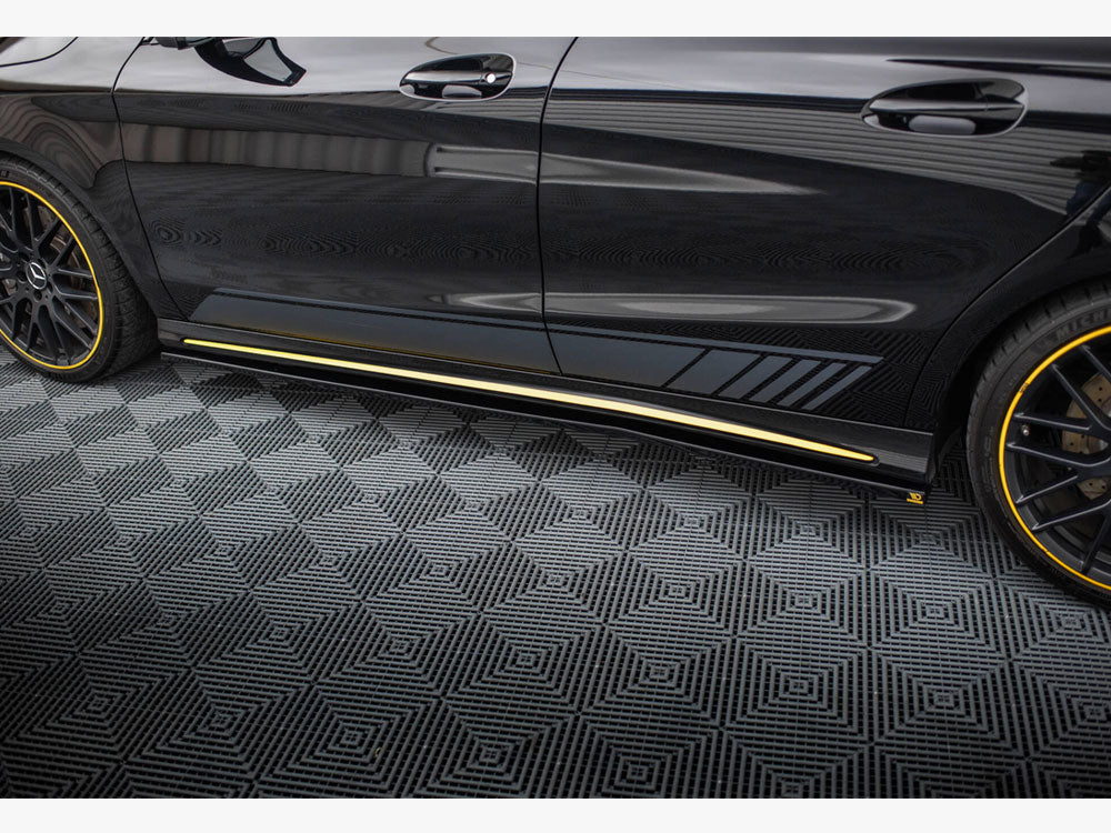 Maxton Design - SIDE SKIRTS DIFFUSERS MERCEDES-AMG CLA 45 C117 FACELIFT