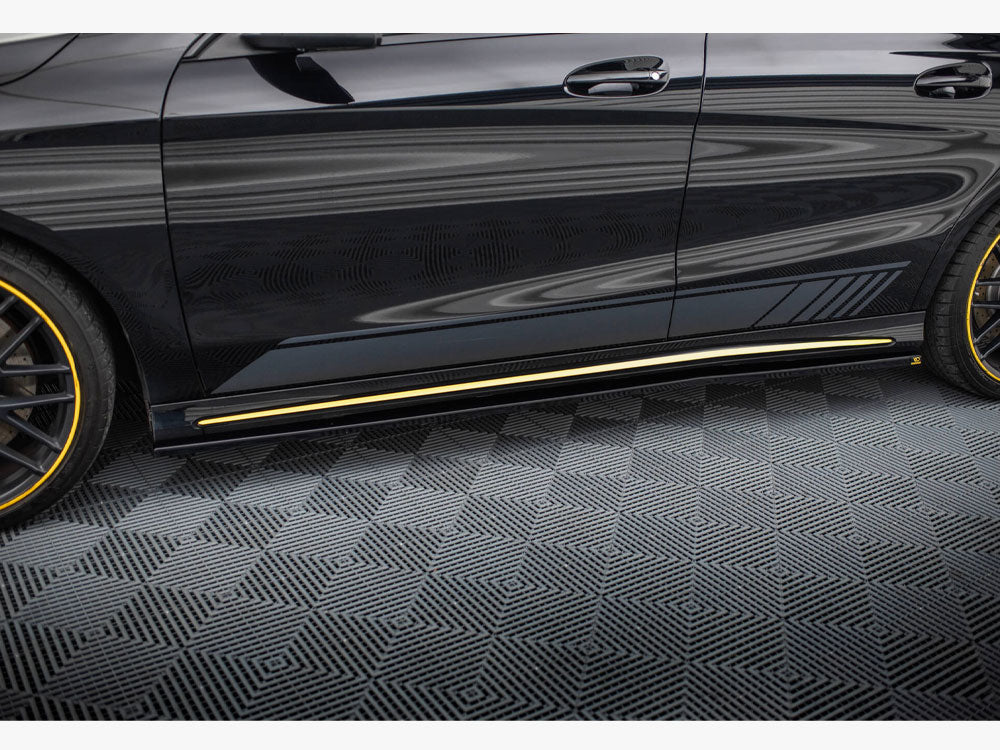 Maxton Design - SIDE SKIRTS DIFFUSERS MERCEDES-AMG CLA 45 C117 FACELIFT