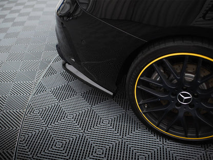 Maxton Design - CENTRAL REAR SPLITTER (VERTICAL BARS) MERCEDES-AMG CLA 45 C117 FACELIFT
