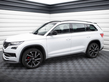 Maxton Design - SIDE SKIRTS DIFFUSERS SKODA KODIAQ SPORTLINE / RS (2017-2021)