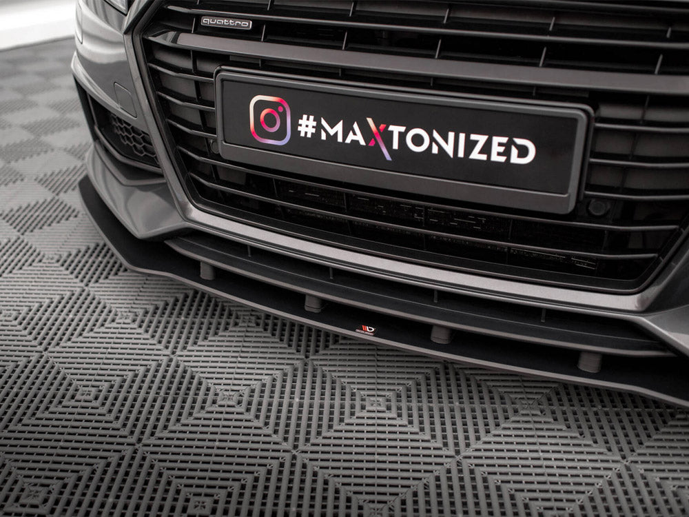 Maxton Design - STREET PRO FRONT SPLITTER AUDI TT S / S-LINE 8S