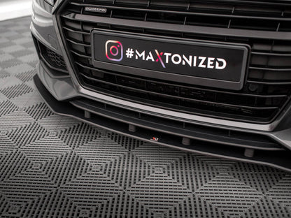Maxton Design - STREET PRO FRONT SPLITTER AUDI TT S / S-LINE 8S
