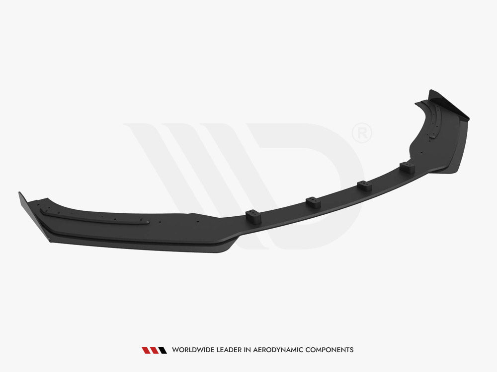 Maxton Design - STREET PRO FRONT SPLITTER + FLAPS AUDI TT S / S-LINE 8S