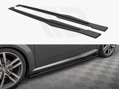 Maxton Design - STREET PRO SIDE SKIRTS DIFFUSERS AUDI TT S / S-LINE 8S