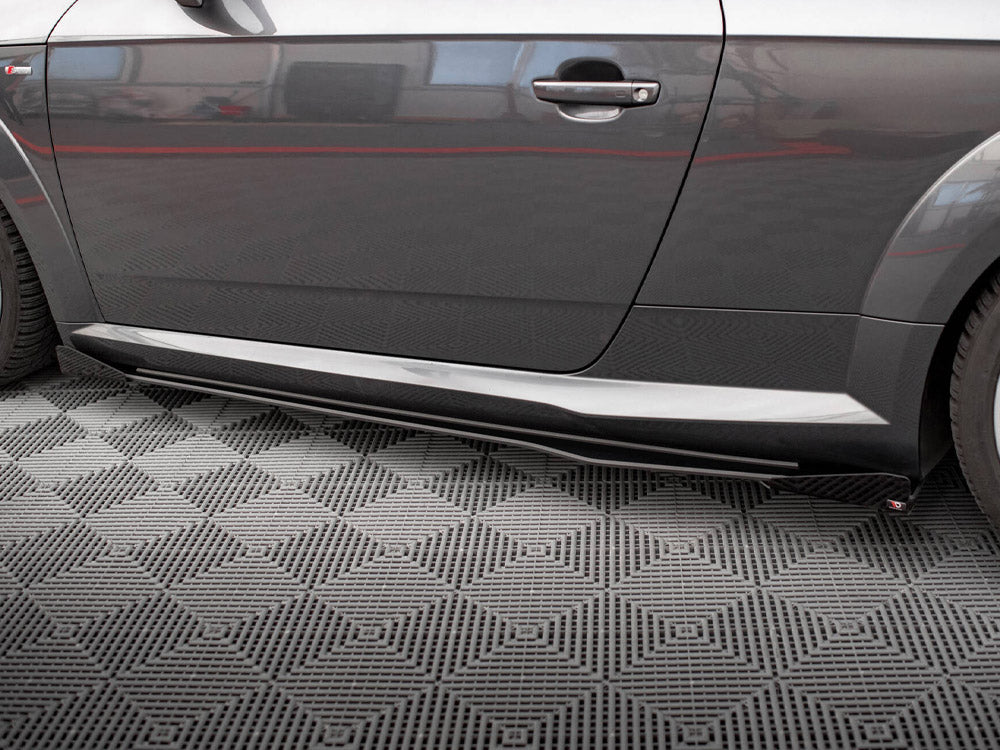 Maxton Design - STREET PRO SIDE SKIRTS DIFFUSERS + FLAPS AUDI TT S / S-LINE 8S