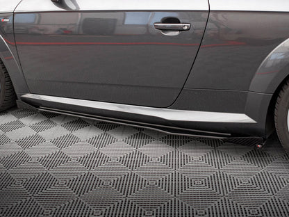 Maxton Design - STREET PRO SIDE SKIRTS DIFFUSERS + FLAPS AUDI TT S / S-LINE 8S
