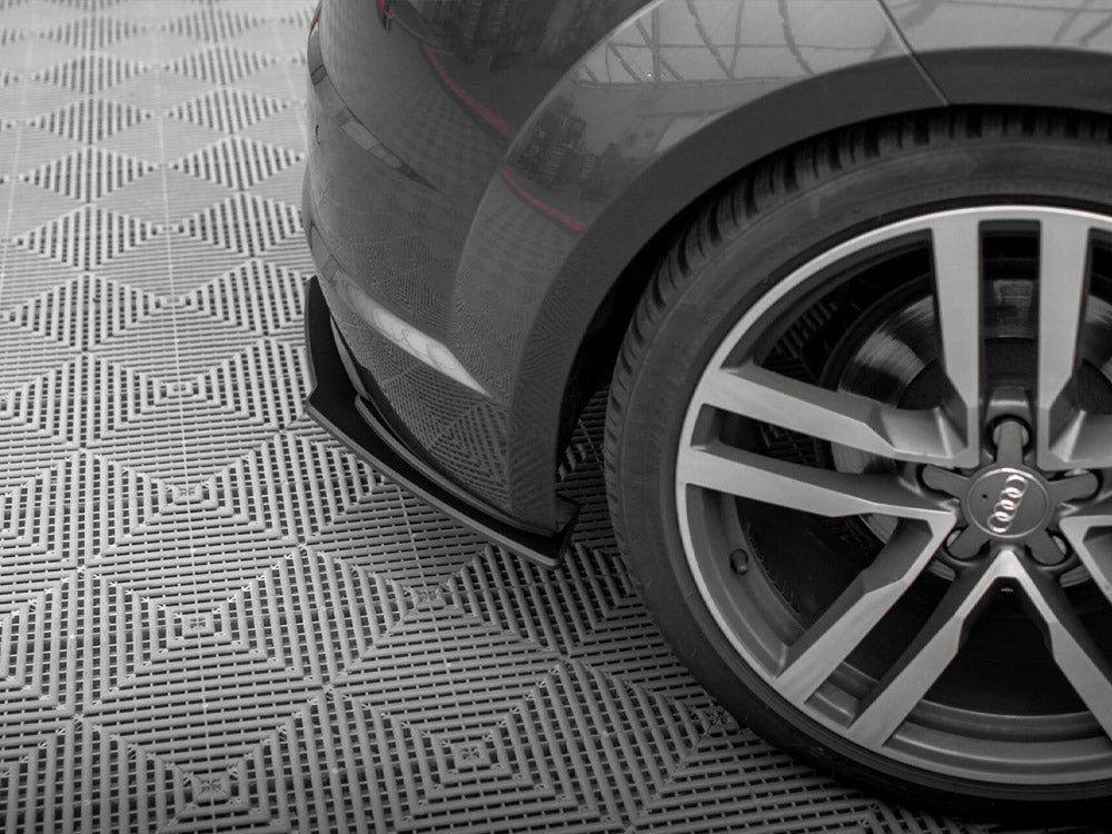Maxton Design - STREET PRO REAR SIDE SPLITTERS AUDI TT S-LINE 8S
