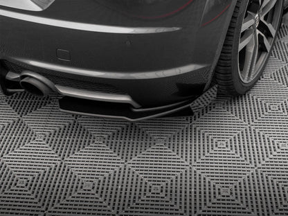 Maxton Design - STREET PRO REAR SIDE SPLITTERS + FLAPS AUDI TT S-LINE 8S