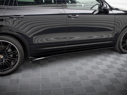 Maxton Design - SIDE SKIRTS DIFFUSERS PORSCHE CAYENNE MK2 FACELIFT