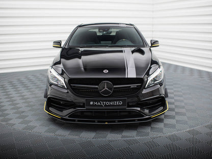 Maxton Design - STREET PRO FRONT SPLITTER MERCEDES-AMG CLA 45 AERO C117 FACELIFT