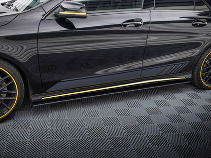 Maxton Design - STREET PRO SIDE SKIRTS DIFFUSERS MERCEDES-AMG CLA 45 C117 FACELIFT