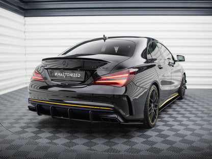 Maxton Design - STREET PRO REAR SIDE SPLITTERS MERCEDES-AMG CLA 45 C117 FACELIFT
