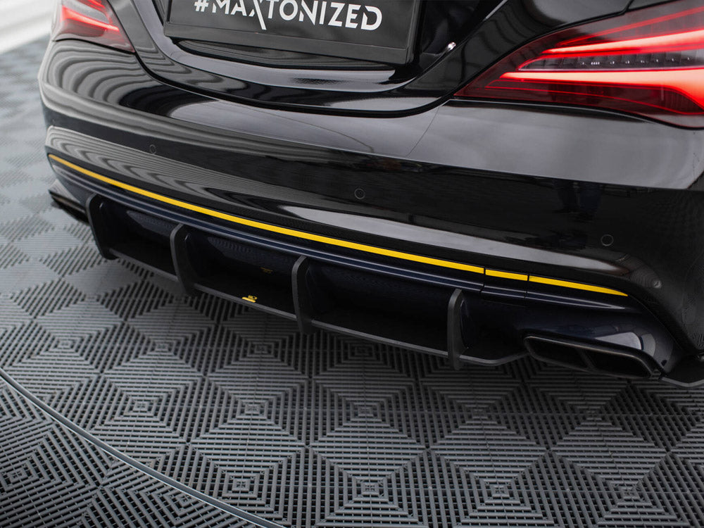 Maxton Design - STREET PRO REAR DIFFUSER MERCEDES-AMG CLA 45 C117 FACELIFT