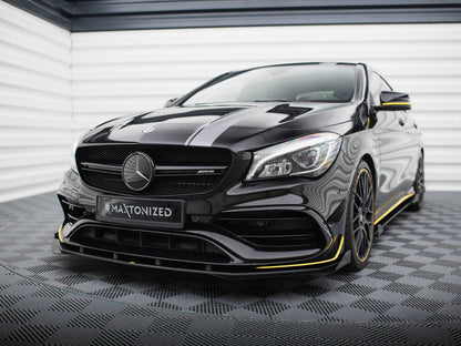 Maxton Design - FRONT FLAPS MERCEDES-AMG CLA 45 AERO C117 FACELIFT
