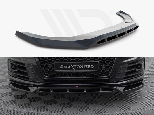 Maxton Design - FRONT SPLITTER V.2 AUDI SQ7 / Q7 S-LINE MK2