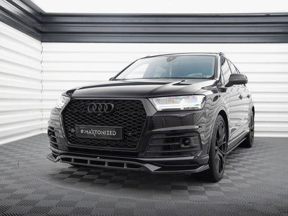 Maxton Design - FRONT SPLITTER V.2 AUDI SQ7 / Q7 S-LINE MK2