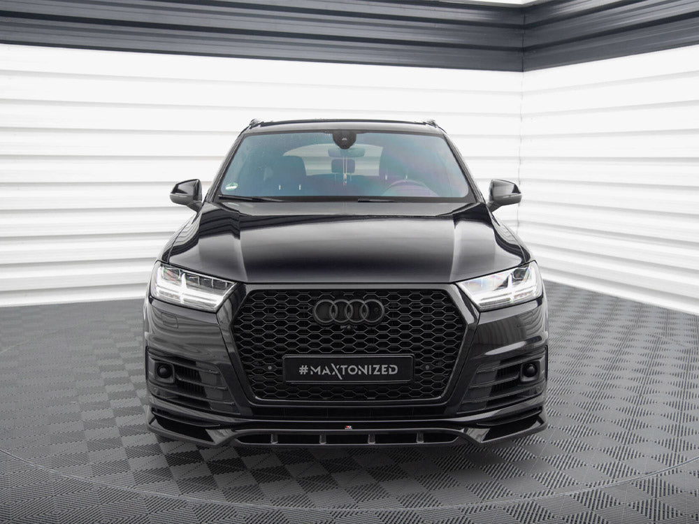 Maxton Design - FRONT SPLITTER V.2 AUDI SQ7 / Q7 S-LINE MK2