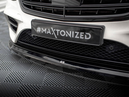 Maxton Design - Front Splitter V.1 Mercedes-Benz S AMG-Line W222 Facelift
