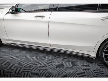Maxton Design - Side Skirt Diffusers Mercedes-Benz S Long AMG-Line W222