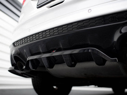 Maxton Design - Central Rear Splitter (Vertical Bars) Ford Kuga ST-Line Mk2