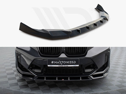 Maxton Design - FRONT SPLITTER V.1 BMW X3 M F97 FACELIFT