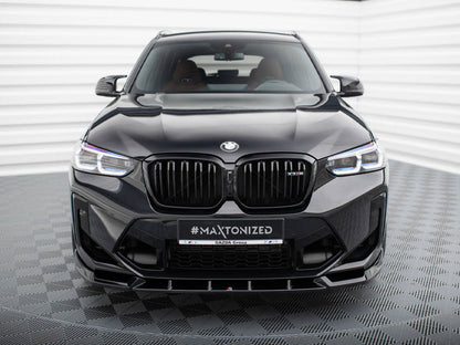 Maxton Design - FRONT SPLITTER V.1 BMW X3 M F97 FACELIFT