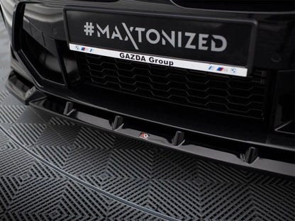 Maxton Design - FRONT SPLITTER V.1 BMW X3 M F97 FACELIFT