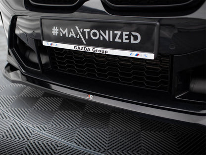 Maxton Design - FRONT SPLITTER V.2 BMW X3 M F97 FACELIFT