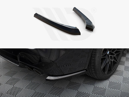 Maxton Design - Rear Side Splitters V.1 BMW X3 M F97 / F97 Facelift
