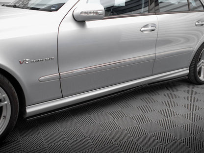 Maxton Design - Side Skirts Diffusers Mercedes-Benz E 55 AMG W211