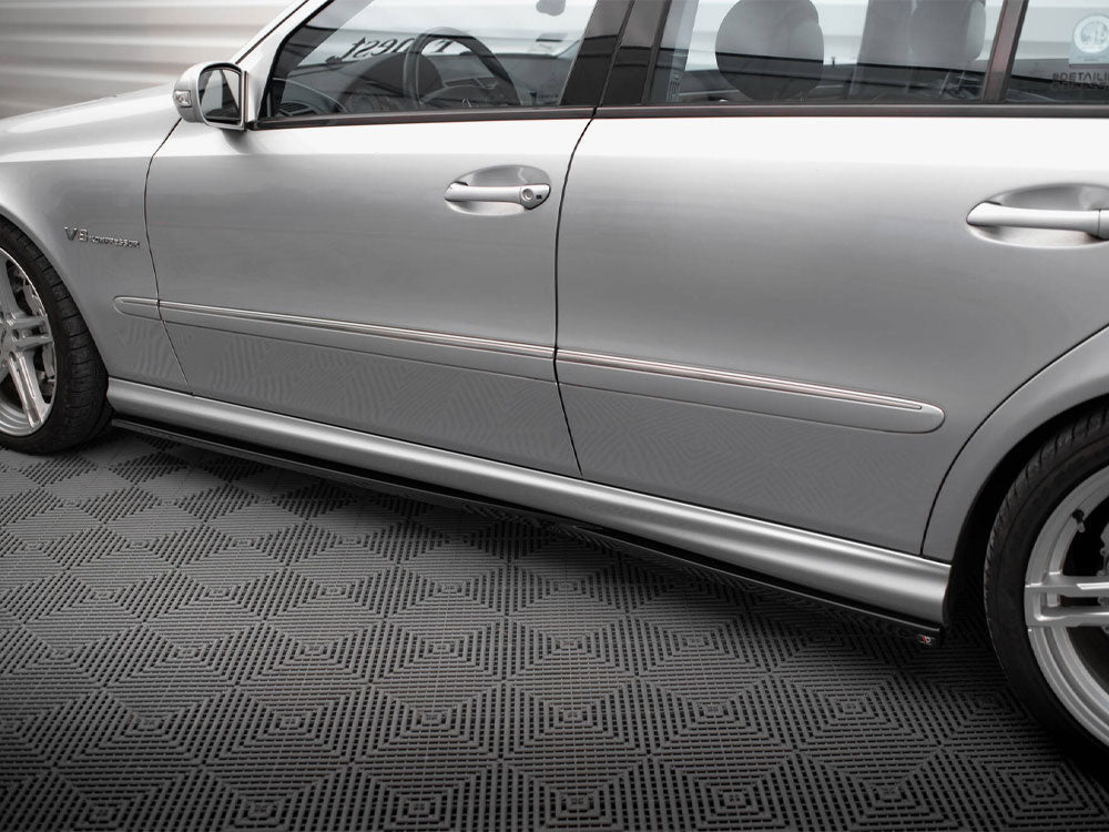 Maxton Design - Side Skirts Diffusers Mercedes-Benz E 55 AMG W211