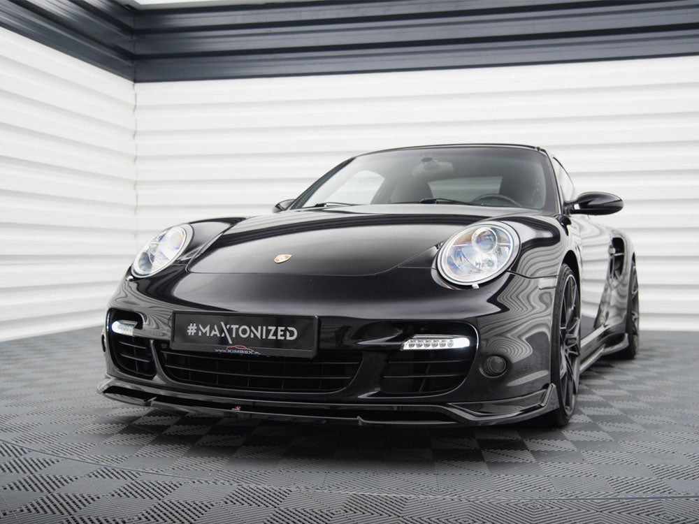 Maxton Design - Front Splitter Porsche 911 Turbo 997