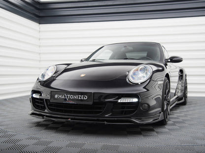 Maxton Design - Front Splitter Porsche 911 Turbo 997