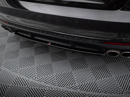 Maxton Design - Central Rear Splitter (Vertical Bars) Audi S4 B9 Facelift