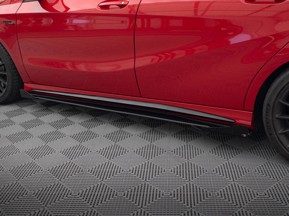 Maxton Design - SIDE FLAPS MERCEDES-BENZ A 45 AMG W176 FACELIFT