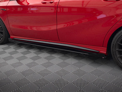 Maxton Design - SIDE FLAPS MERCEDES-BENZ A 45 AMG W176 FACELIFT