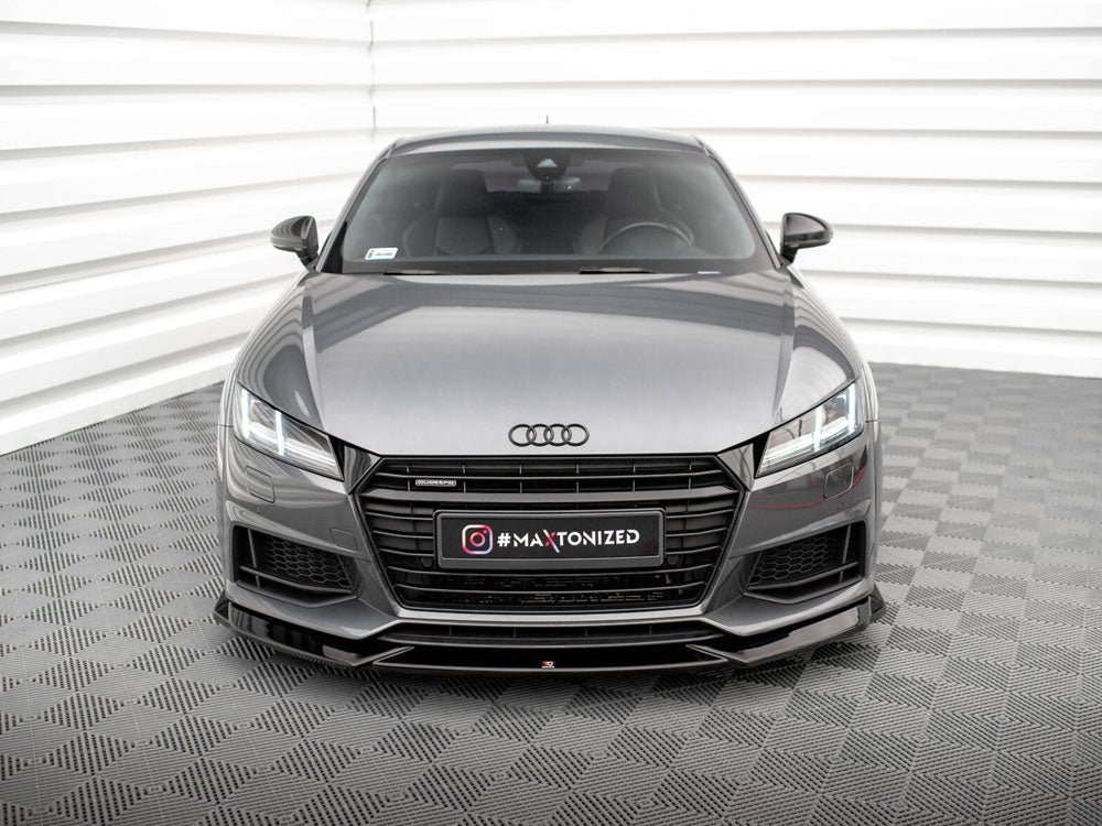 Maxton Design - FRONT SPLITTER V.1 AUDI TT S / S-LINE 8S