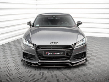 Maxton Design - FRONT SPLITTER V.1 AUDI TT S / S-LINE 8S