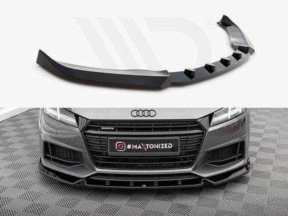Maxton Design - FRONT SPLITTER V.2 AUDI TT S / S-LINE 8S