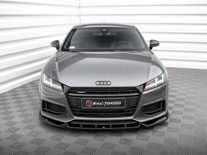 Maxton Design - FRONT SPLITTER V.2 AUDI TT S / S-LINE 8S