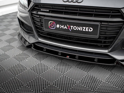Maxton Design - FRONT SPLITTER V.2 AUDI TT S / S-LINE 8S