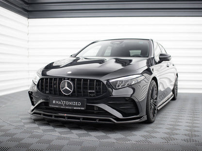 Maxton Design - Front Splitter Mercedes-AMG A35 / A AMG-Line W177 Facelift