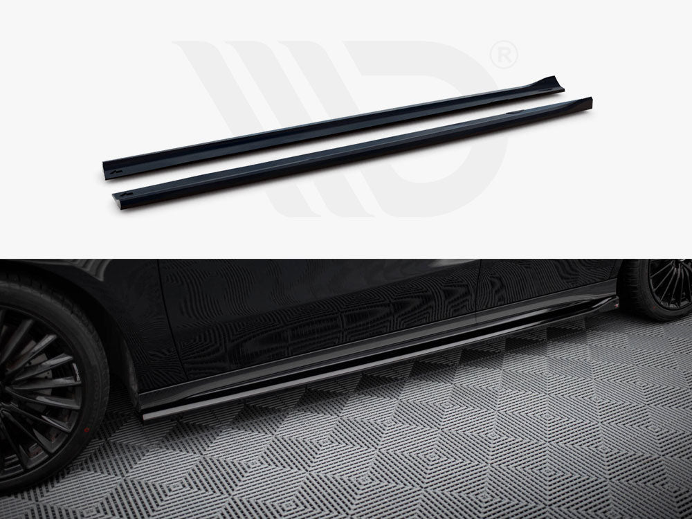 Maxton Design - Side Skirt Diffusers Mercedes-AMG A35 / A AMG-Line W177 Facelift
