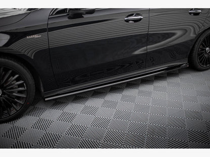 Maxton Design - Side Skirt Diffusers Mercedes-AMG A35 / A AMG-Line W177 Facelift