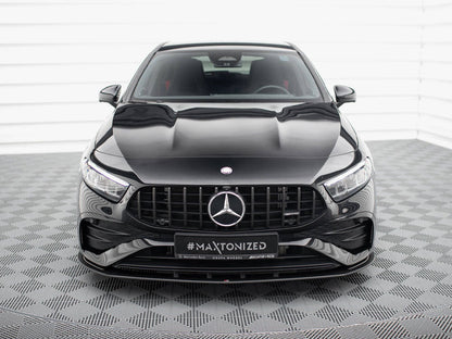 Maxton Design - Street PRO Front Splitter Mercedes-AMG A35 W177 Facelift