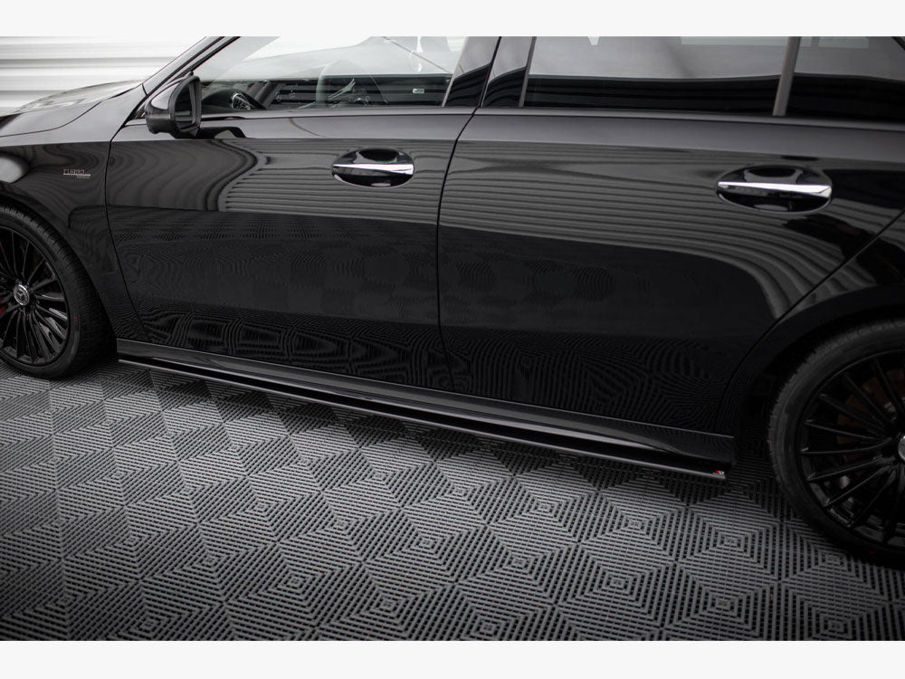 Maxton Design - Street PRO Side Skirts Diffusers Mercedes-AMG A35 W177 Facelift