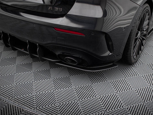 Maxton Design - Street Pro Rear Side Splitters Mercedes-AMG A35 Hatchback W177