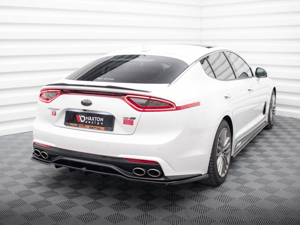 Maxton Design - CENTRAL REAR SPLITTER (VERTICAL BARS) KIA STINGER MK1